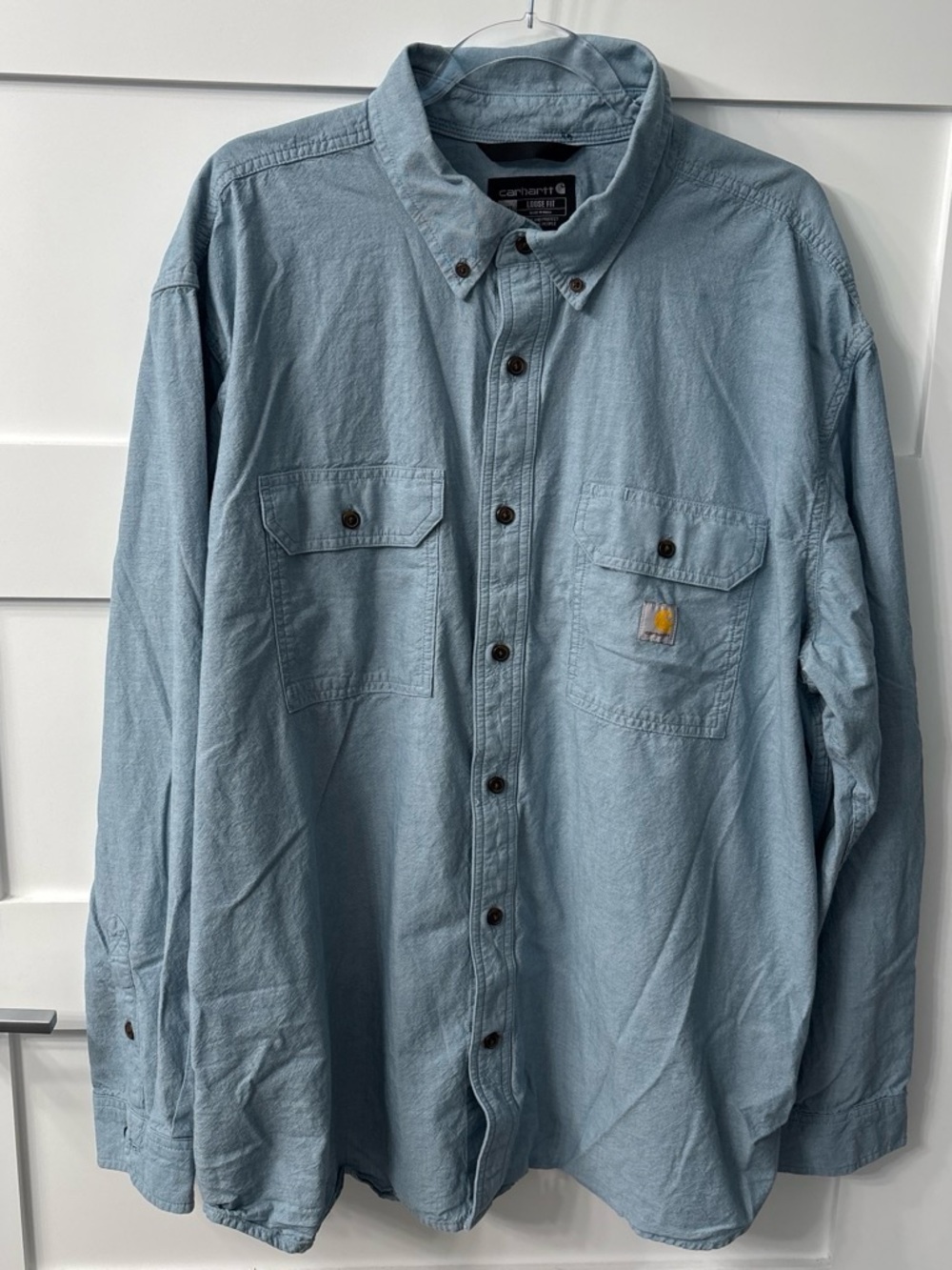 Carhartt 100% Cotton Men’s Gorpcore Button Up Loose Fit Shirt